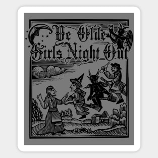 Girls Night Out Magnet
